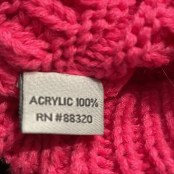 CC kids knit beanie lot green/pink/gray - Picture 13 of 13